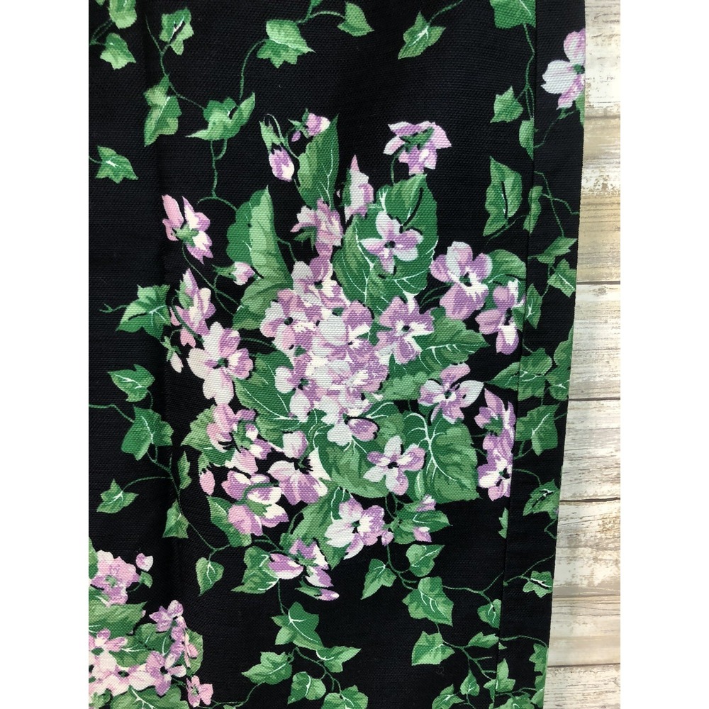 Talbot's Pencil Skirt The Oprah Magazine Collection Floral Blue Size 6 - Picture 3 of 6